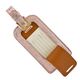 Personalized Metallic Leather Luggage Tags Image 3 of 3
